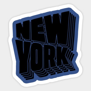 Greetings from New York City 3 Sticker